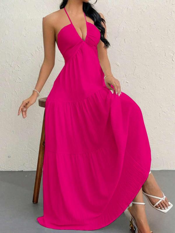 Louie Sand Sleeveless A-Line Summer Dress – Casual Beach & Party Wear